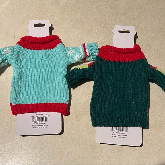Lot of 2 Uncle Bob’s Ugly Knitted Bottle Sweater NWT - Picture 5 of 6